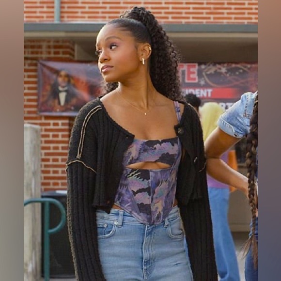 Out From Under Spitfire Mesh Cutout Corset size XS - Picture 3 of 5